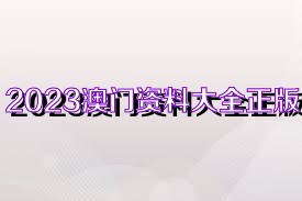 澳门资料大全正版资料2023年公开,澳门资料大全正版资料2023年公开，探索一个多彩的旅游胜地